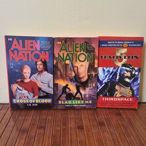 Alien Nation #5, #8 & Babylon 5 Thirdspace Paperbacks